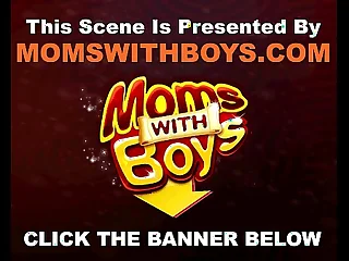 Smalltit Beauteous MILF Sucking And Fucking Fat Cock